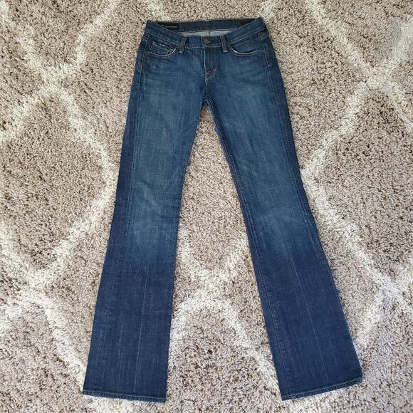 Vintage Citizens of Humanity Low Waist Boot Cut Jeans - Picture 1 of 12